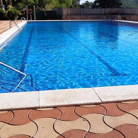 Apartment With A Large Pool In *